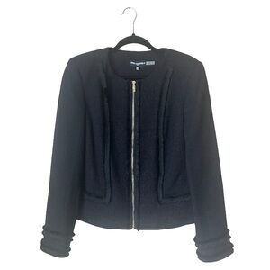 NWT karl lagerfeld black tailored blazer